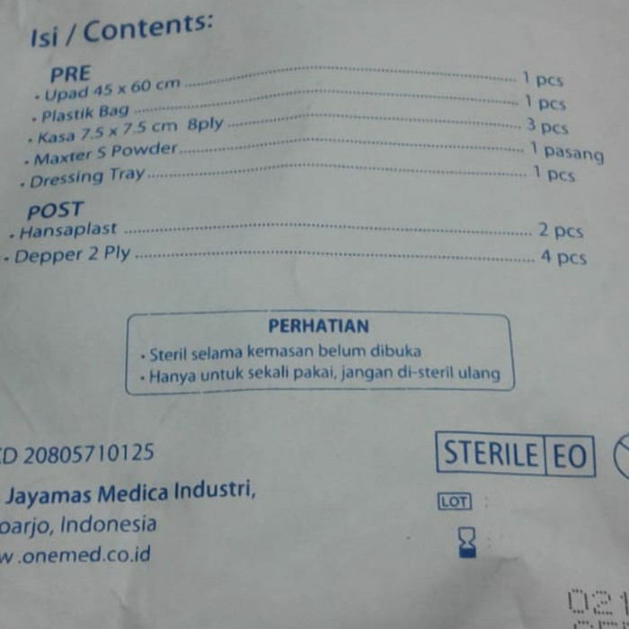 New Hemodialysis HD Set OneMed