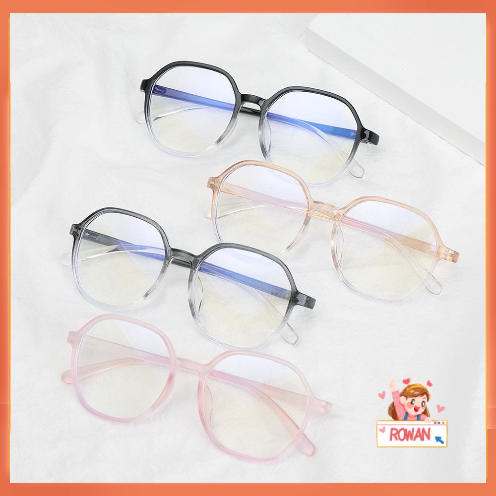 ❈ROWAN❈ Unisex Computer Goggles Radiation Protection Eyeglasses Myopia Glasses Vision Care Anti-UV Blue Rays Ultralight Fashion Flat Mirror Eyewear