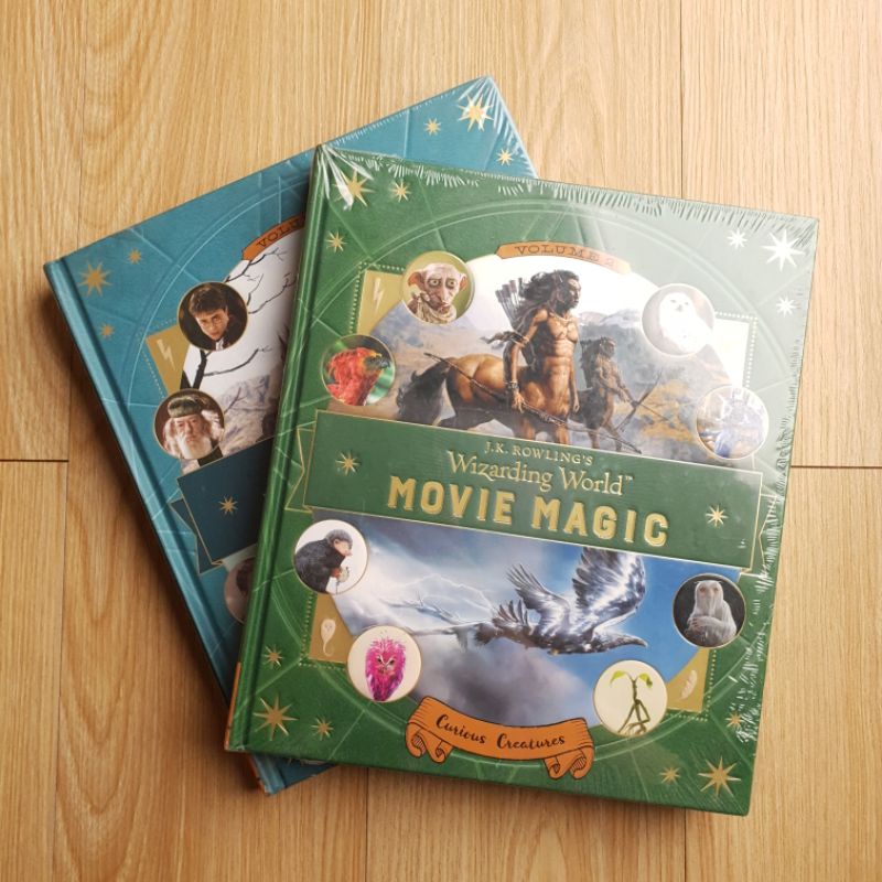 movie magic harry potter set 2 volume 1 & 2 paket buku harry potter impor bahasa inggris new sealed