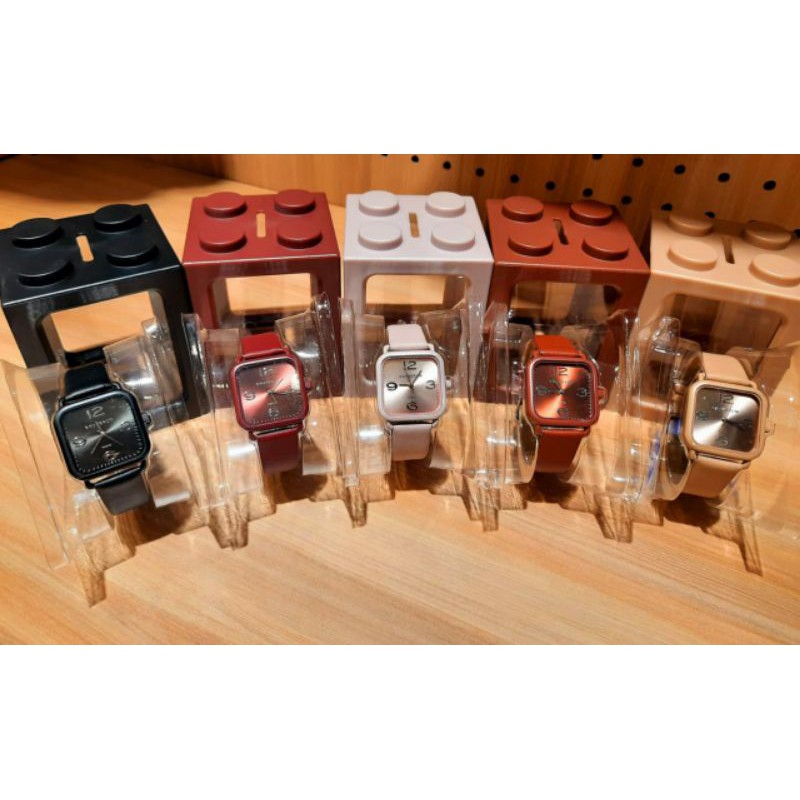 jam tangan unisex brunbrun paris Nayla dan nathan watch brunbrun