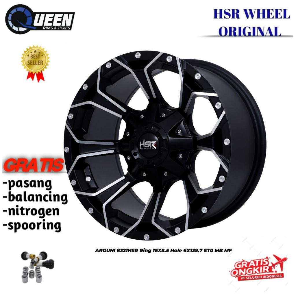 Velg mobil pajero,fortuner,hilux,terano HSR ARGUNI ring16