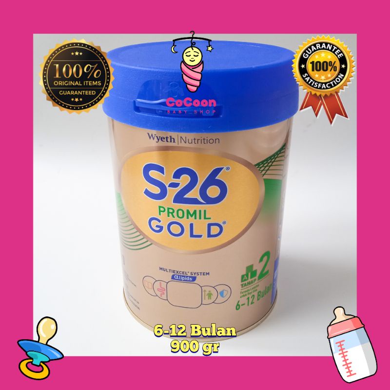 Susu Formula Bayi Promil Gold 2 6-12 Bulan 900 g 900gr