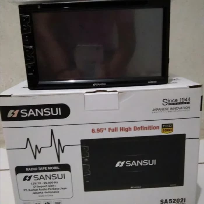 doubledin double din tv mobil sansui full hd