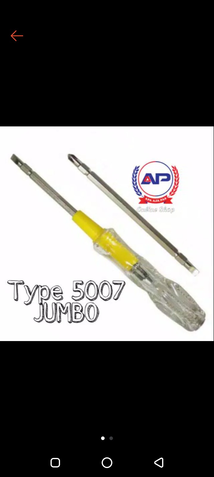Tespen Jumbo Type 5007 Bolak-balik (-/+)