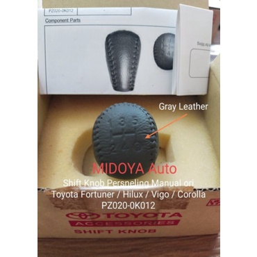 Jual shift knob fortuner - manual ori Murah