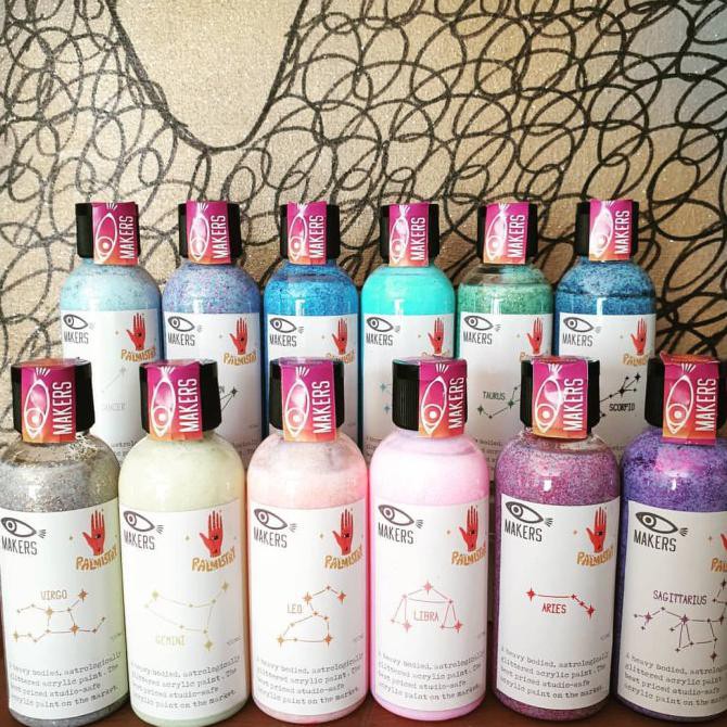 

Update! Paket Cat Glitter 12 Warna - For Ceramic, Pouring & Fabric Terpercaya