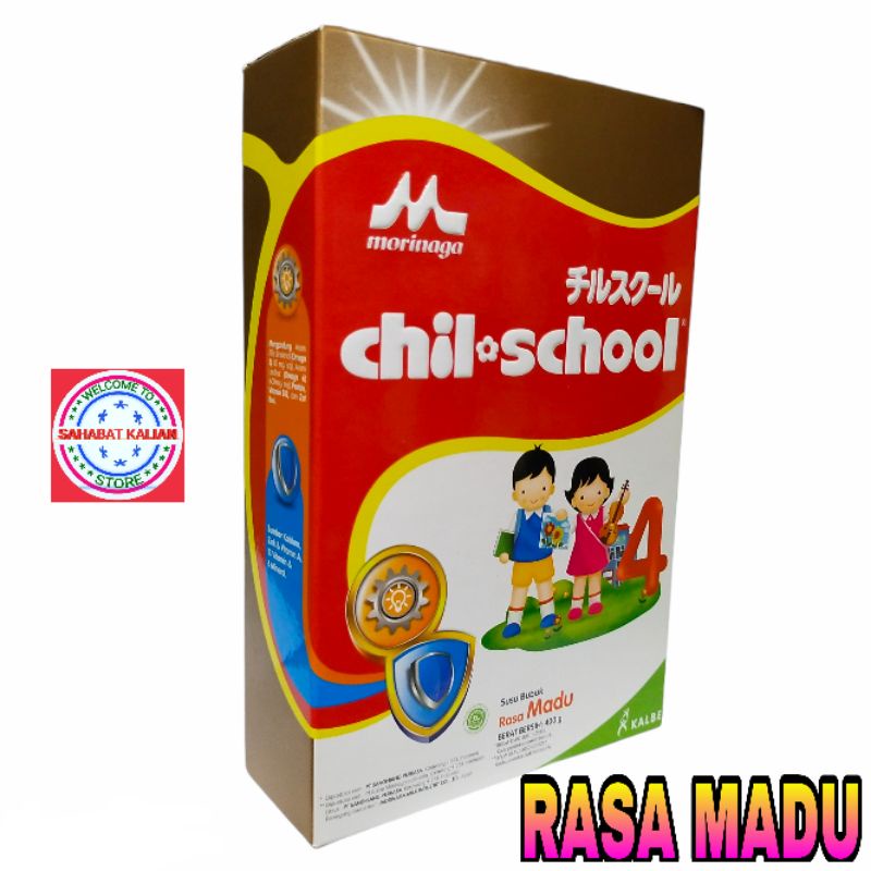 Chil School Gold madu 400gram Usia 3 - 12 Tahun