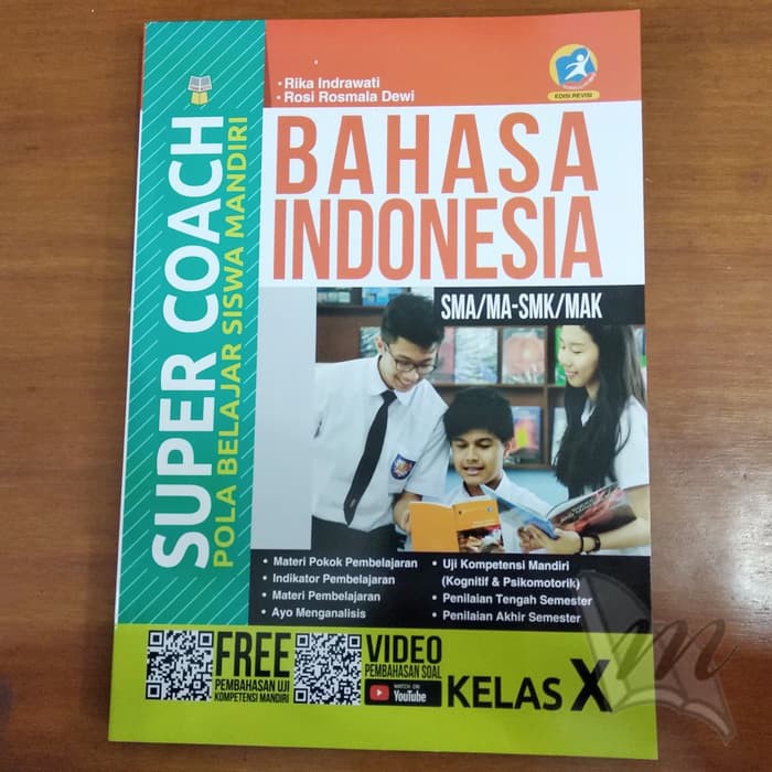

Buku Super Coach Bahasa Indonesia SMA Kelas X Kurikulum Revisi 2016