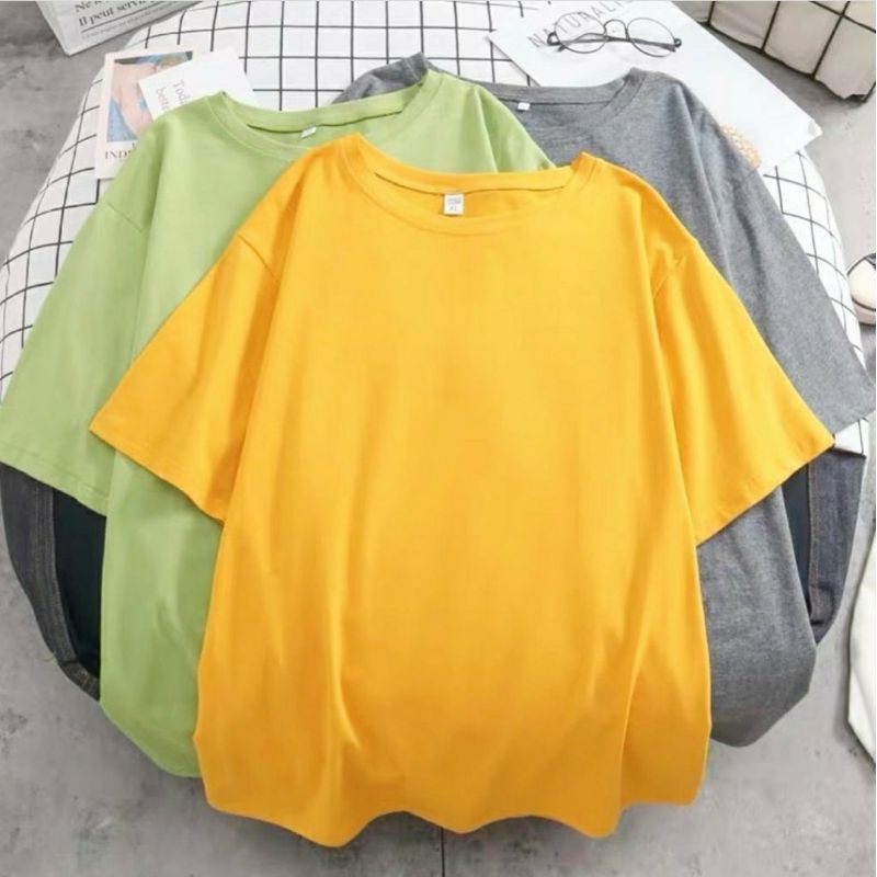 PLAIN TEE POLOS OVERSIZE FIT XL/TSHIRT OVERSIZE POLOS