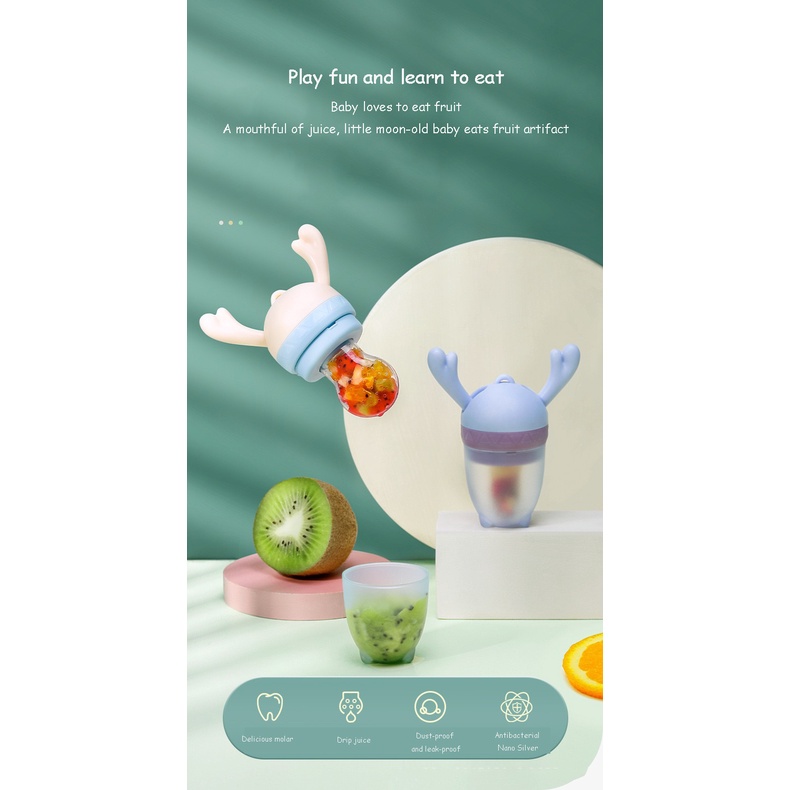 Premium Baby Fruit Feeder / Empeng Buah-1