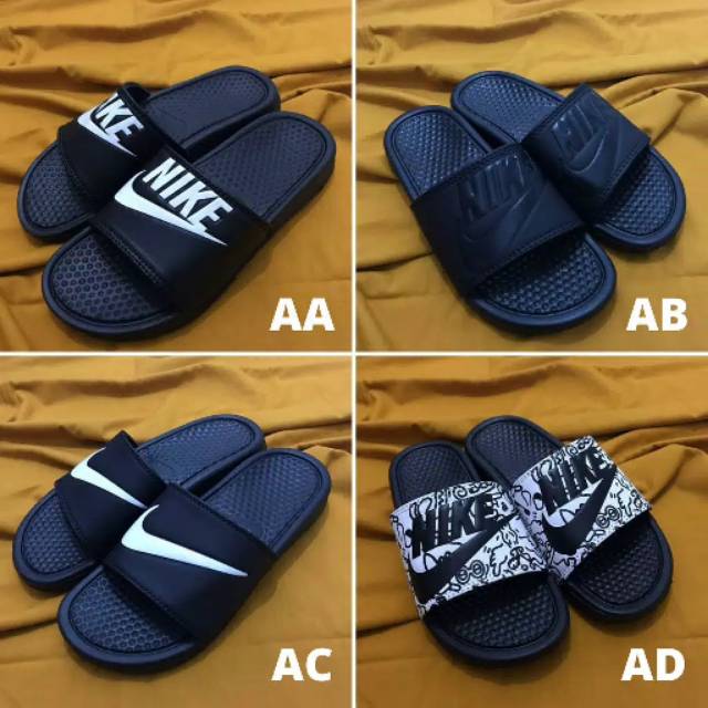 SANDAL SLIP ON NIKE BENNASI SENDAL CASUAL SENDAL SLIDE