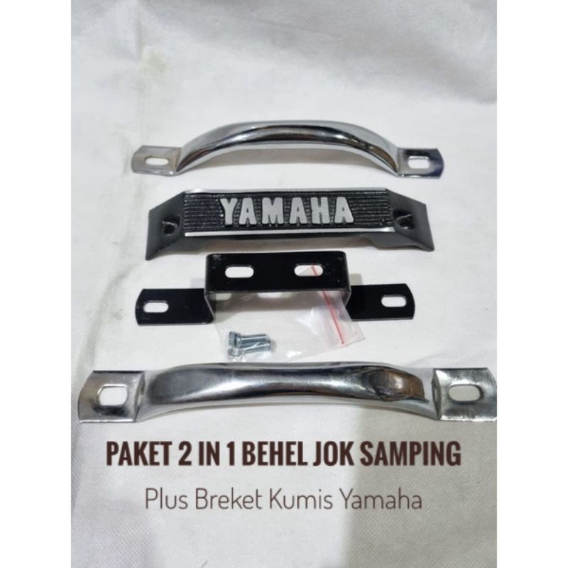 Paket Murah 2 In 1 Behel Jok Samping Rx King Plus Kumis Kucing Yamaha Rx King