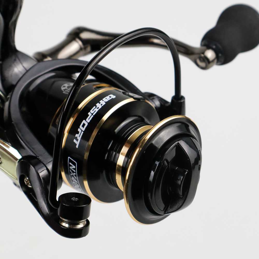 TaffSPORT Gold Sharking NX4000 Metal Reel Pancing Spinning 5.2:1