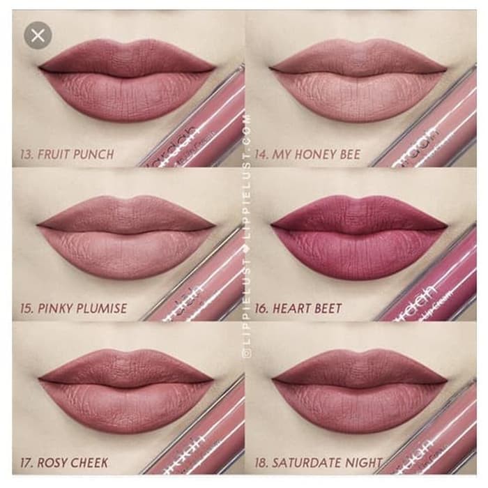 ❄️MATCHA❄️ WARDAH EXCLUSIVE MATTE LIP CREAM ORIGINAL / WARDAH LIP CREAM