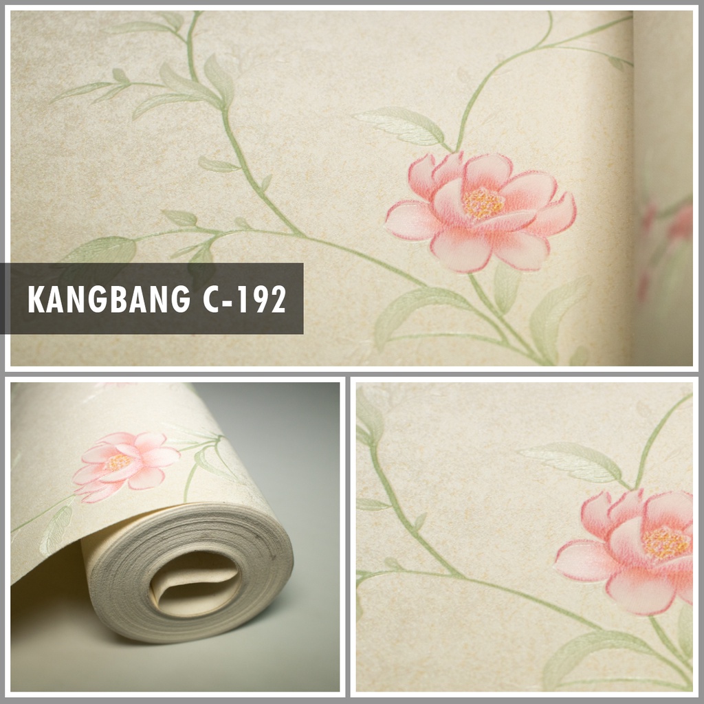 Wallpaper Dinding bahan Vinyl Premium Kode C192-C196//Ukuran 53cm x10m//Fabelio Wallpaper//Murah Meriah