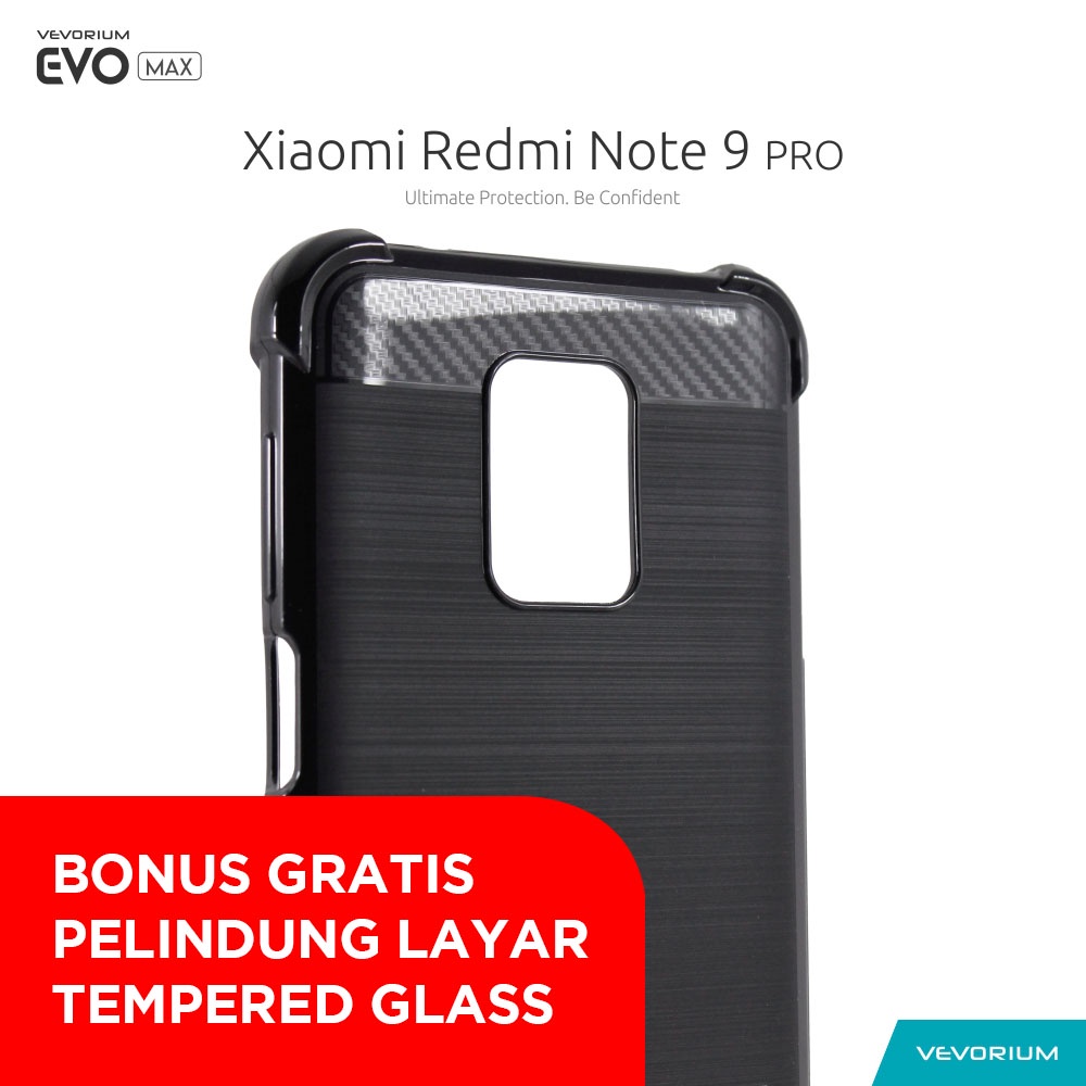 VEVORIUM EVO MAX Xiaomi Redmi Note 9 PRO Note 9 Anticrack Case