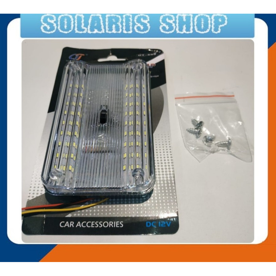 Lampu Plafon Mobil Universal/Car Indoor Lamp/Lampu Plafon Kabin LED