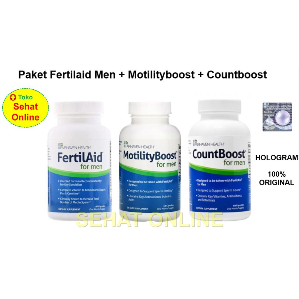 Fertilaid for Men + CountBoost + Motility Boost