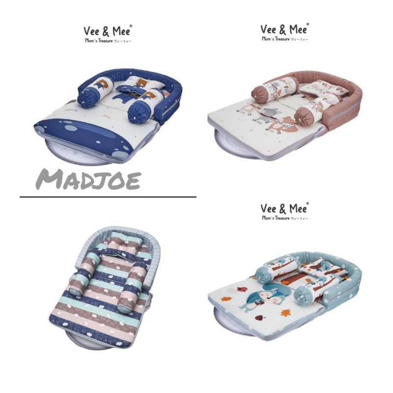 Vee & mee kasur bayi lipat astronaut bear VMK1040 , kasur bayi lipat raccoon VMK1050 , kasur bayi li
