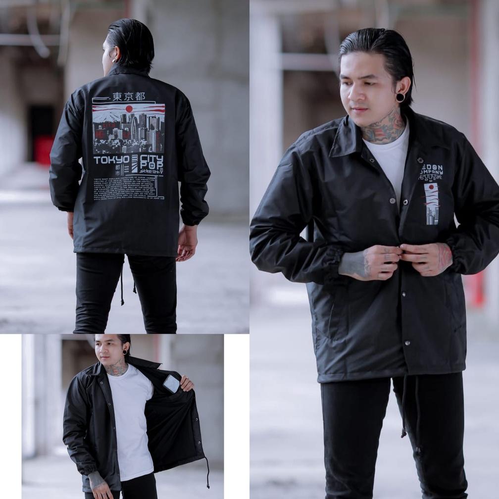Jaket Coach Erigo // Jaket Pria Coach // Sweater Jacket Bandung // Jaket Erigo Apparell Cj Pria // J