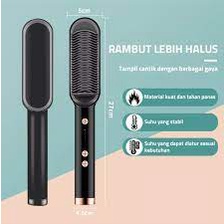 DISKON Hair Straightener Curler 2 in 1 catokan sisir listrik Sisir Pelurus Rambut Sisir Pelurus Straight Comb Hair Stlylist Catok Sisir Pelurus Rambut Sutera99