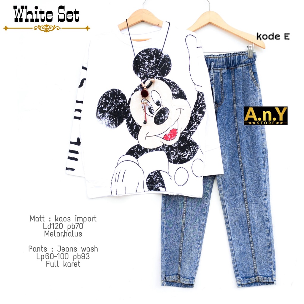 DESNA SET BY ANY - SET BAJU DAN CELANA WANITA-E