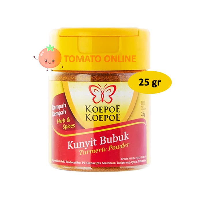 Koepoe Kunyit Bubuk 25 gr 25gr