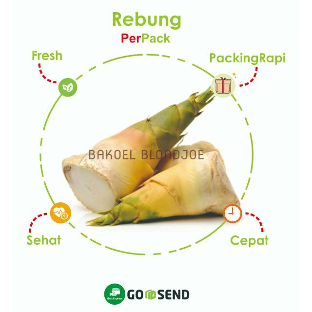 

SAYUR REBUNG REBUS 500GRAM / FRESH VEGETABLES / VEGETABLE / SAYUR SAYURAN SEGAR / BAKOELBLONDJOE