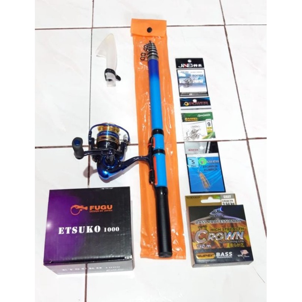 Joran Set Udang Teleskopik 270cm & 300cm