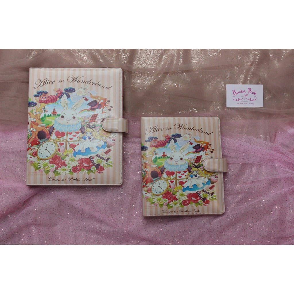 

Binder Printing Alice 20ring/A5 & 26ring/B5 by binderpinkshop