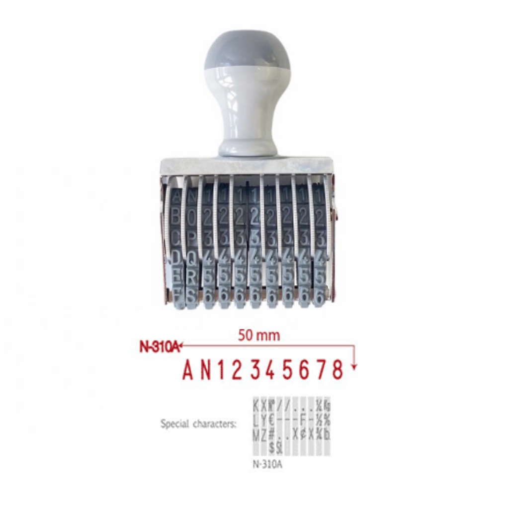 

Stempel Shiny Number Stamp N310A