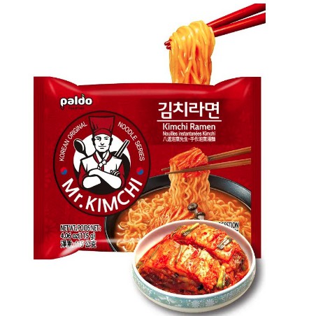 

PALDO MR.KIMCHI KOREAN ORIGINAL NOODLE 115GR - MIE INSTANT ALA KOREA