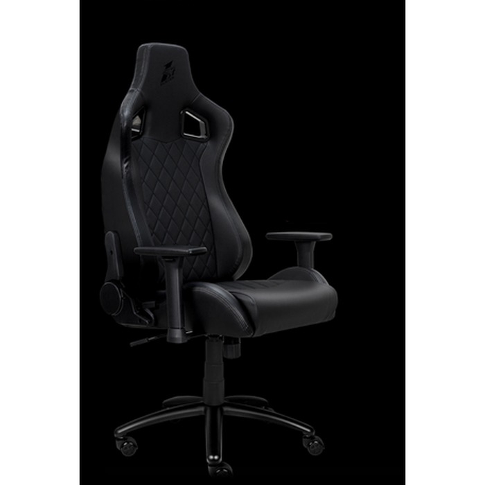 Kursi Gaming 1STPLAYER GAMING CHAIR DK1 - BLACK - Comfort - All Steel Skeleton