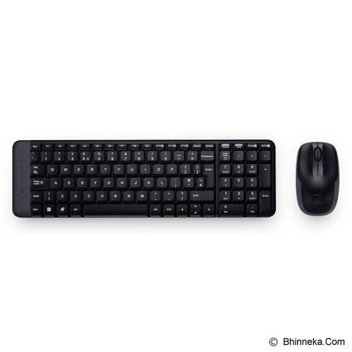 LOGITECH MK220 BUNDLE WIRELESS KEYBOARD DAN MOUSE GARANSI RESMI