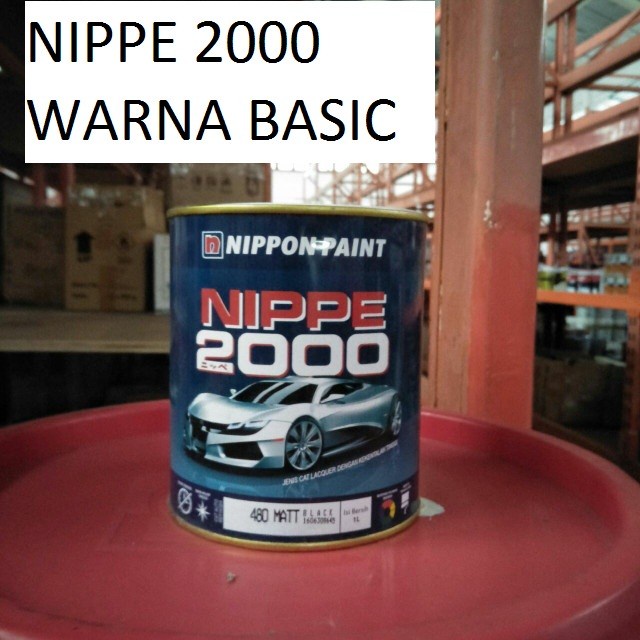 NIPPE 2000 Cat Kayu Besi 1L / Cat Duco Warna Basic