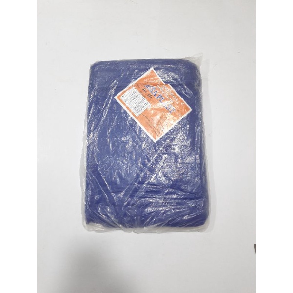 Terpal plastik 4meter x 6meter Blue (G722)