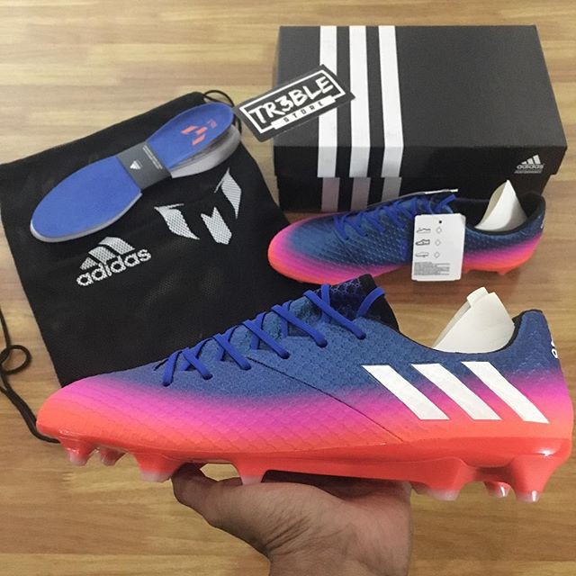 Sepatu Bola Football Topgrade Adidas Messi 16 1 Fg Original Murah Shopee Indonesia