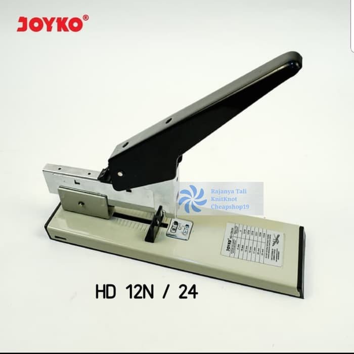 

Stapler Staples Joyko Heavy Duty HD-12N/24 Jilid Buku JOYKO RJT