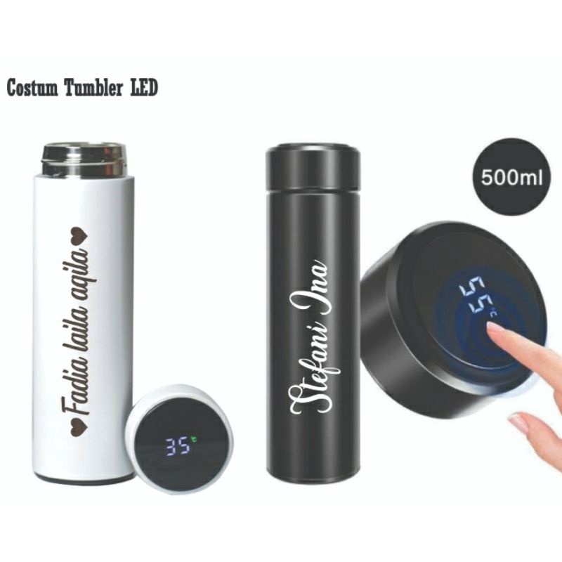 botol LED free custom nama