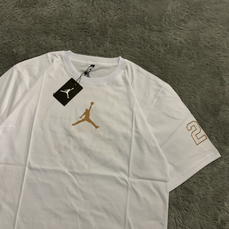 Kaos Tshirt Air Jordan Plat Gold Fulltag