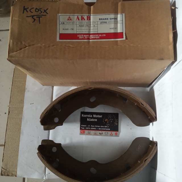 Kampas Rem Depan Isuzu KAD-51