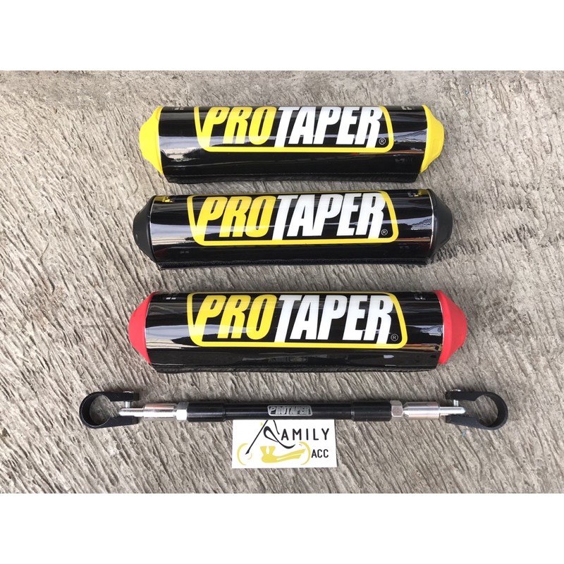 Busa Stang Fatbar Bulat Barped Twinwall Protaper Fuzion Set Stabilizer Stang Fatbar / Palang Stang