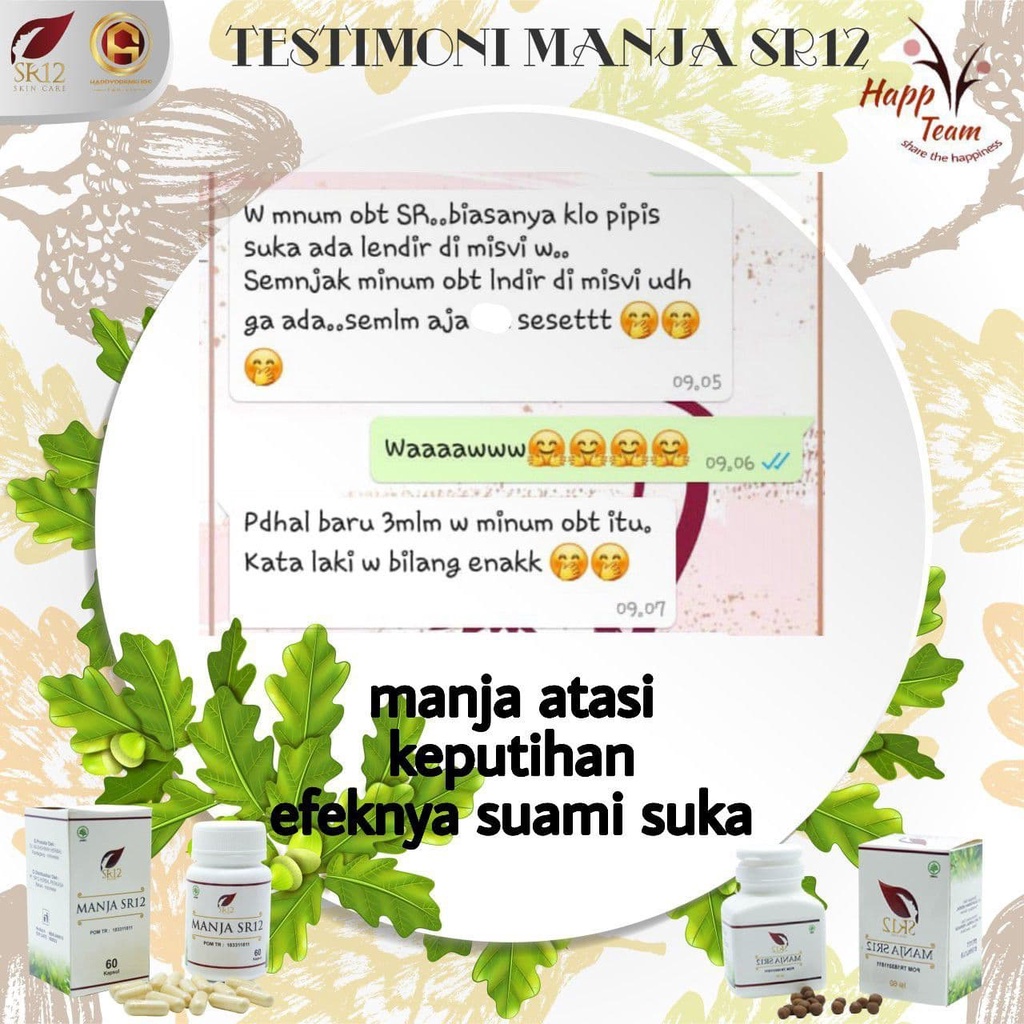 MANJAKANI / PERAPAT / ATASI KEPUTIHAN / MELANCARKAN HAID / PROMIL / WASIR / MANJAKANI ORIGINAL / BERKUALITAS / BPOM / saudagarsr12