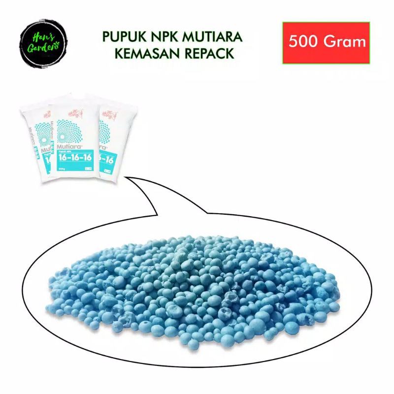 Pupuk NPK Mutiara 16-16-16 Meroke