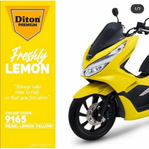 DITON PREMIUM / PEARL LEMON YELLOW 9165 / CAT SEMPROT