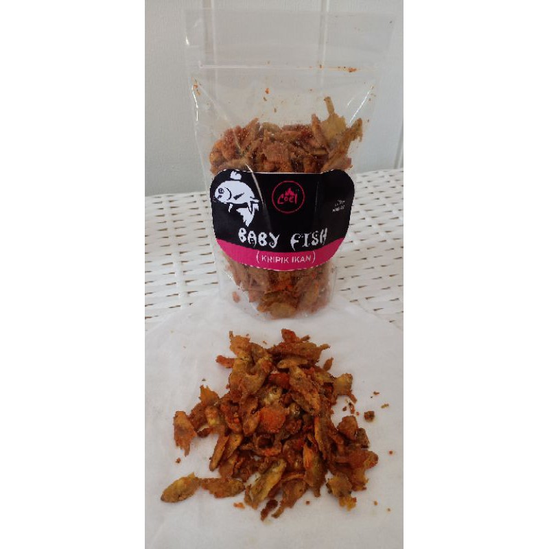 

Baby fish crispy pepetek gurih original dan pedas balado