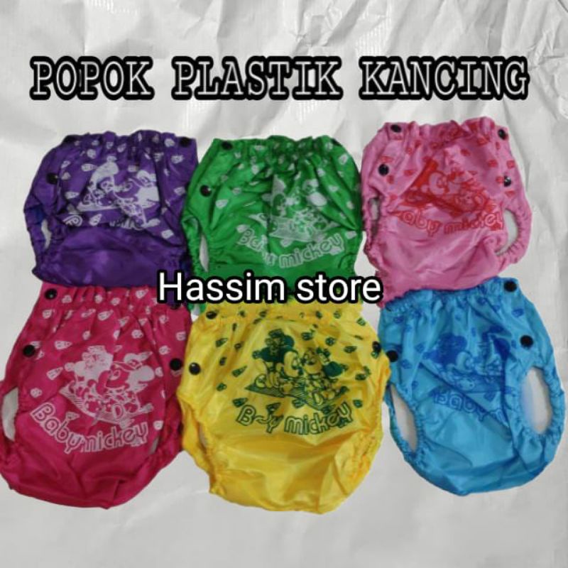 POPOK PLASTIK KANCING BAYI