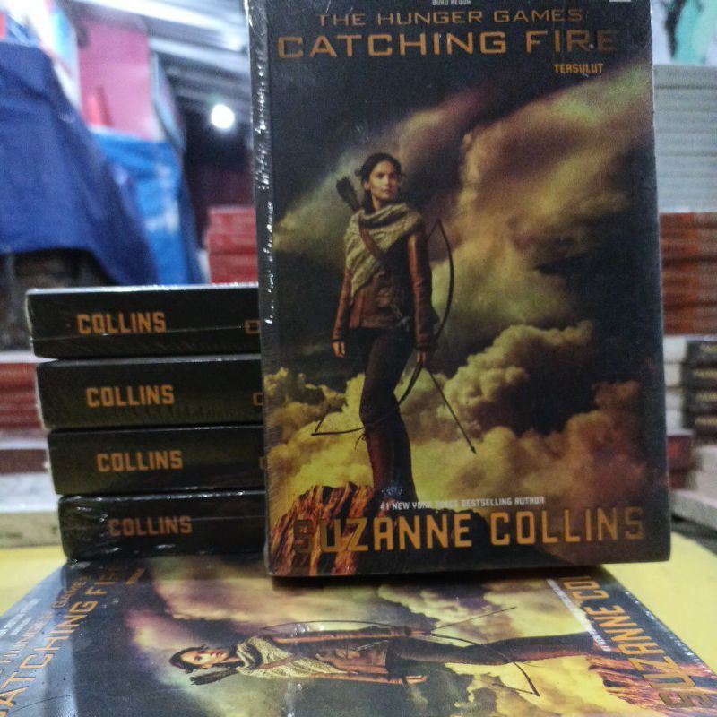 OBRAL BUKU NOVEL FIKSI - ROMANSA  / Novel Wattpad / Novel Remaja / Novel Young Adult / Original-Cathing fire