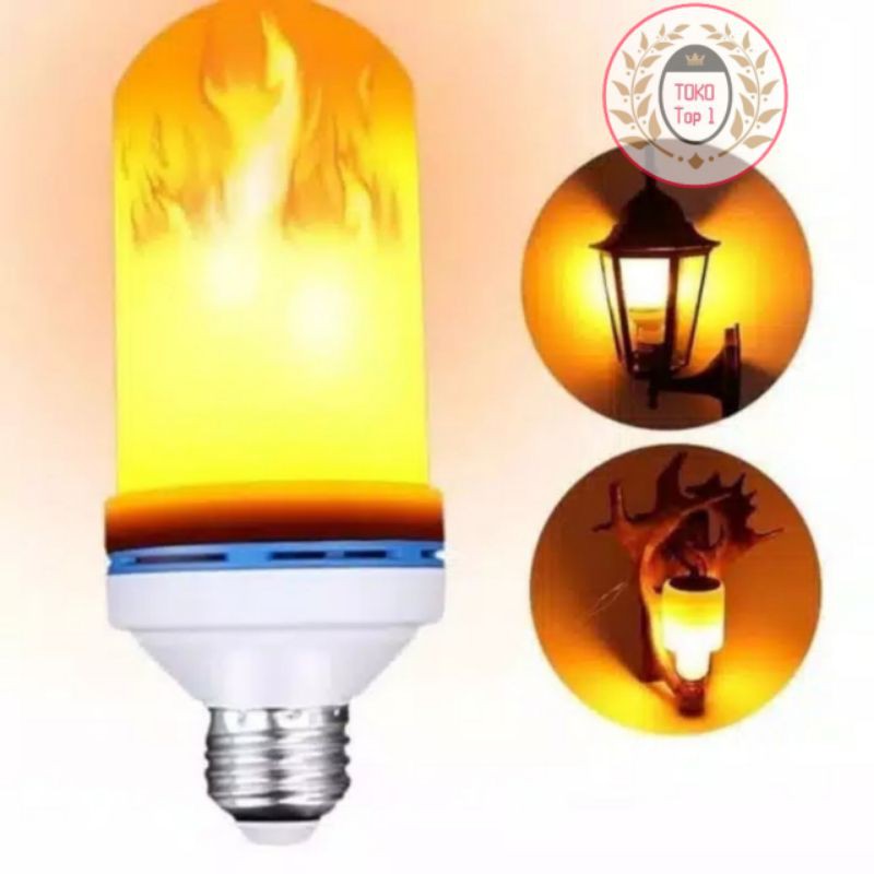 lampu api led e27 besar/bohlam obor led e27-autolux-Flame effect 3in1