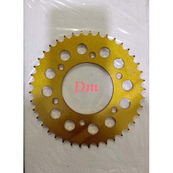 GEAR SSS BELAKANG RX KING | JUPITER Z STEEL GOLD | GEAR RACING | GEAR 428